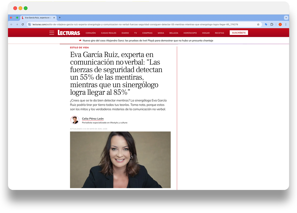 Eva-García-Ruiz--“Las-fuerzas-de-seguridad-detectan-un-55%-de-las-mentiras,-mientras-que-un-sinergólogo-logra-llegar-al-85%»